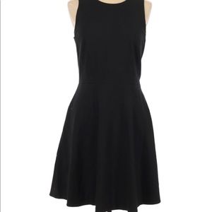 Kate Spade black dress with back bow. XXS